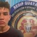 Uno de los detenidos, Anthony Junior Aguilera Jiménez