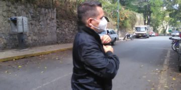 Richard La Rosa, jefe de Seguridad de la Morgue de Bello Monte / Foto @RosibelCGV