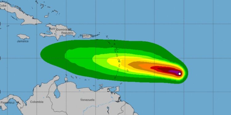 Imagen 21/Jun/2023 @NHC_Atlantic